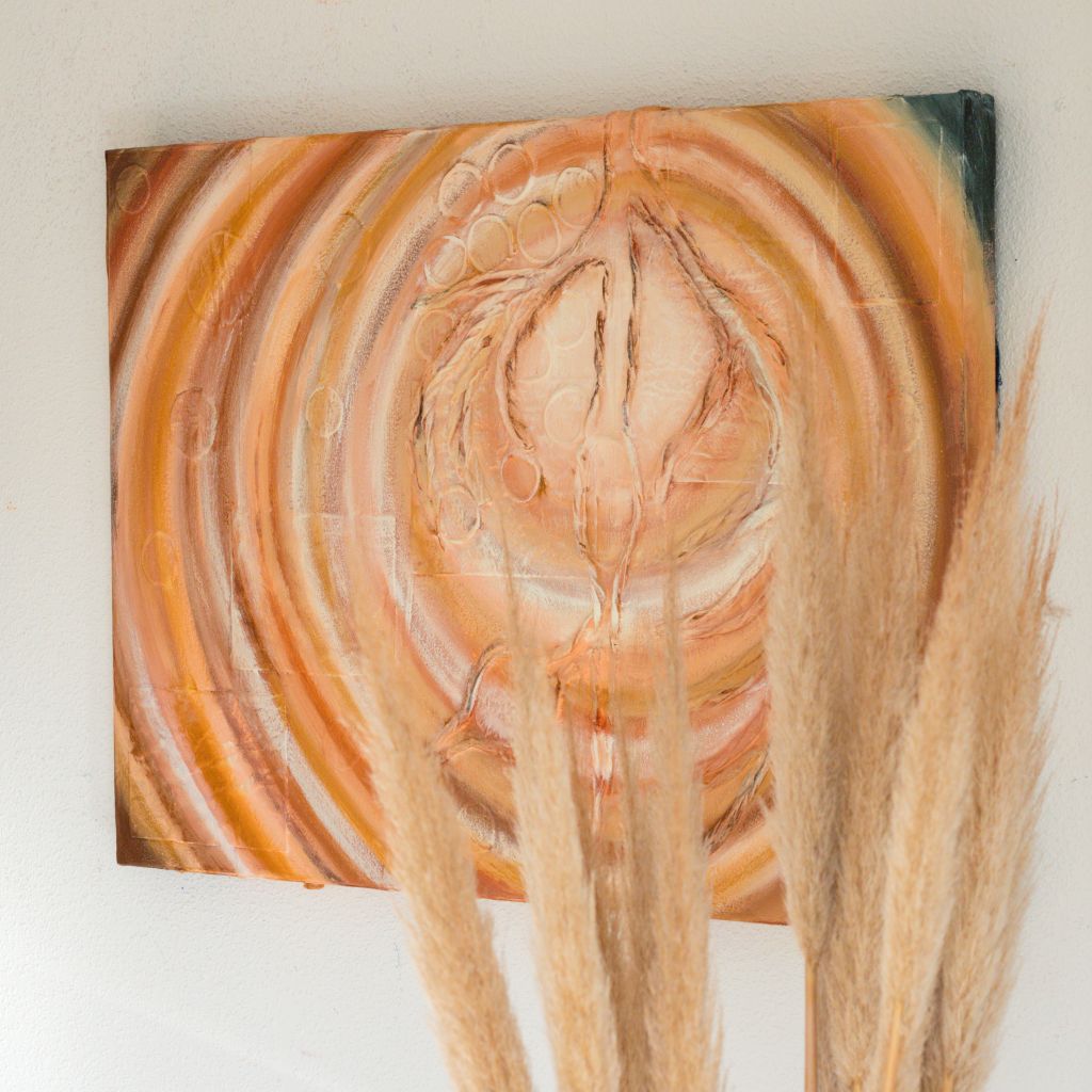 Met hart en ziel: voorbeeld van een schilderij op maat laten maken